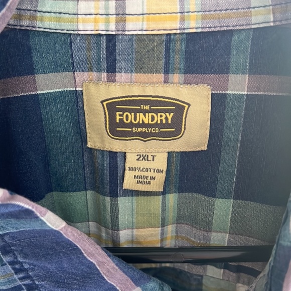 2xlt shirt multi colored gently used - Picture 3 of 3